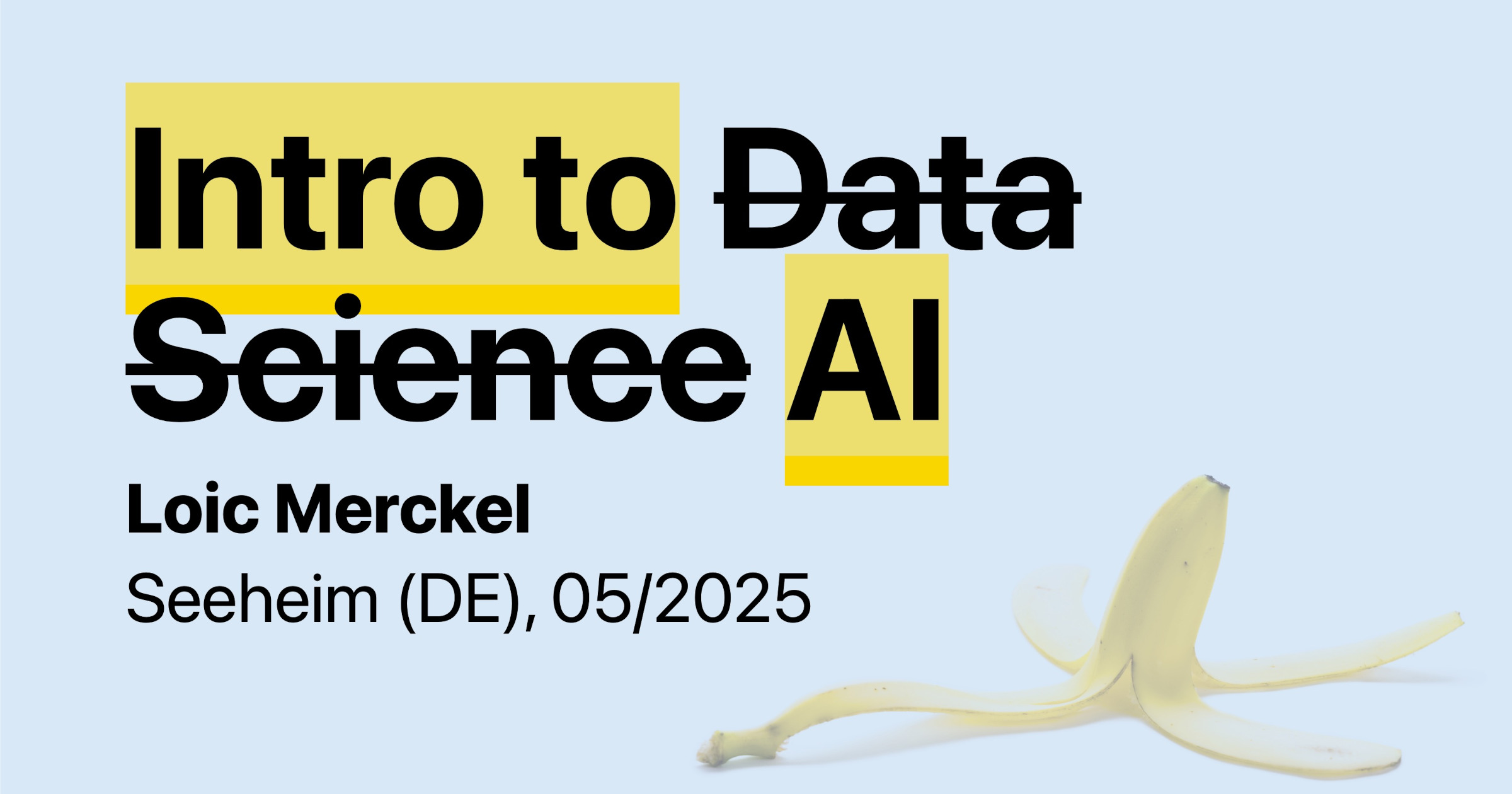 Introduction to Data Science